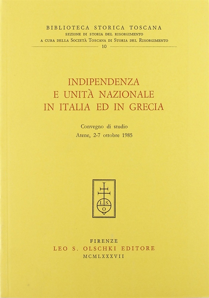 9788822235008-Indipendenza e unità nazionale in Italia ed in Grecia.