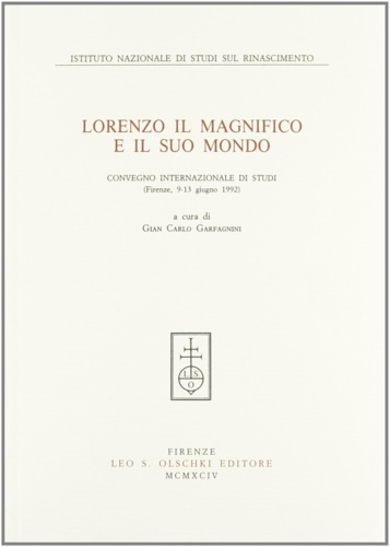 9788822241719-Lorenzo il Magnifico e il suo mondo.