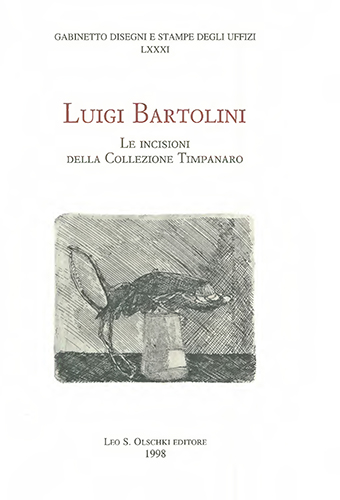 9788822245946-Luigi Bartolini. Le incisioni della collezione Timpanaro.