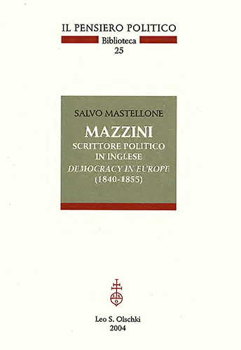9788822253828-Mazzini scrittore politico in inglese. «Democracy in Europe» (1840-1855).