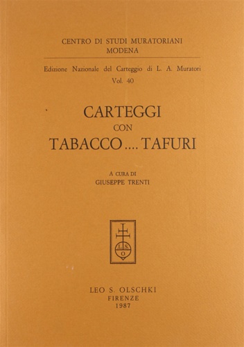 9788822235190-Carteggi con Tabacco... Tafuri.