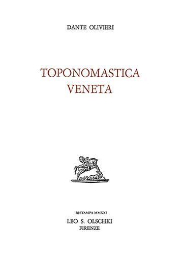 9788822222626-Toponomastica veneta.