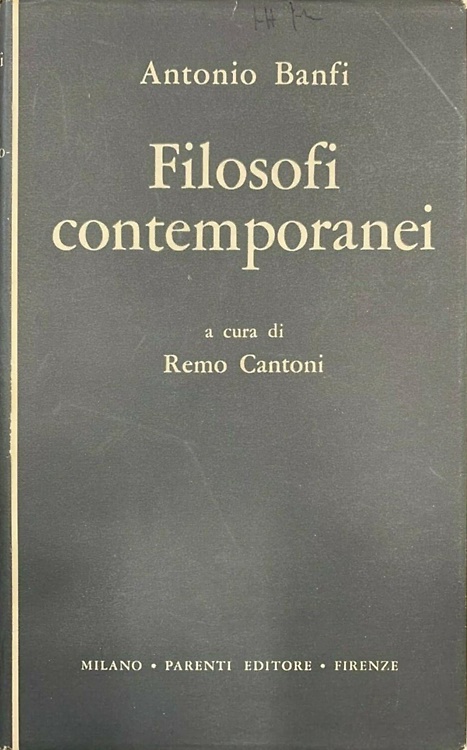 Filosofi contemporanei.