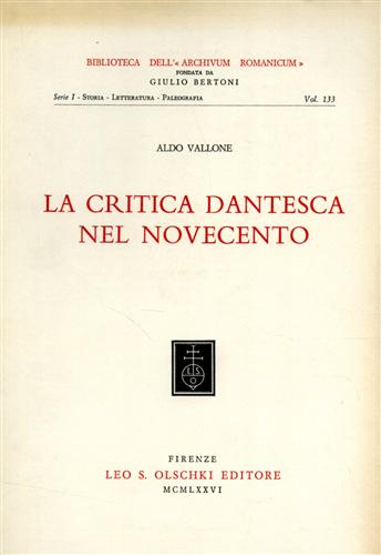 9788822221117-La critica dantesca nel Novecento.