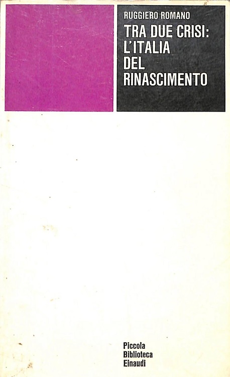 Tra due crisi: l'Italia del Rinascimento.