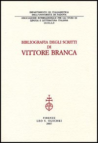 9788822256805-Bibliografia degli scritti di Vittore Branca.
