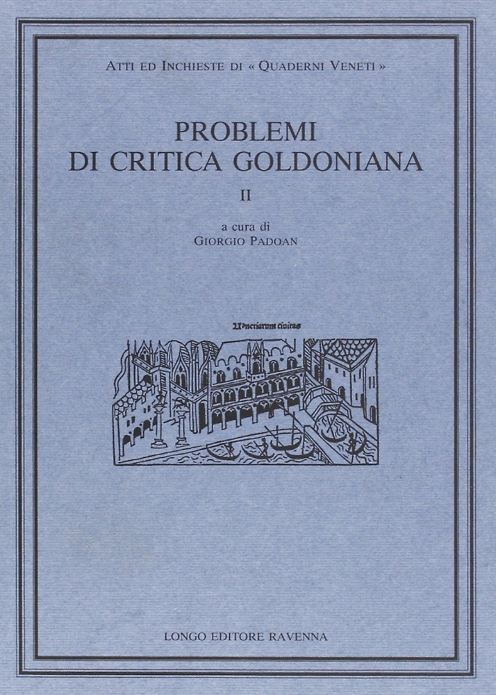 9788880630494-Problemi di critica goldoniana. Vol. 2.