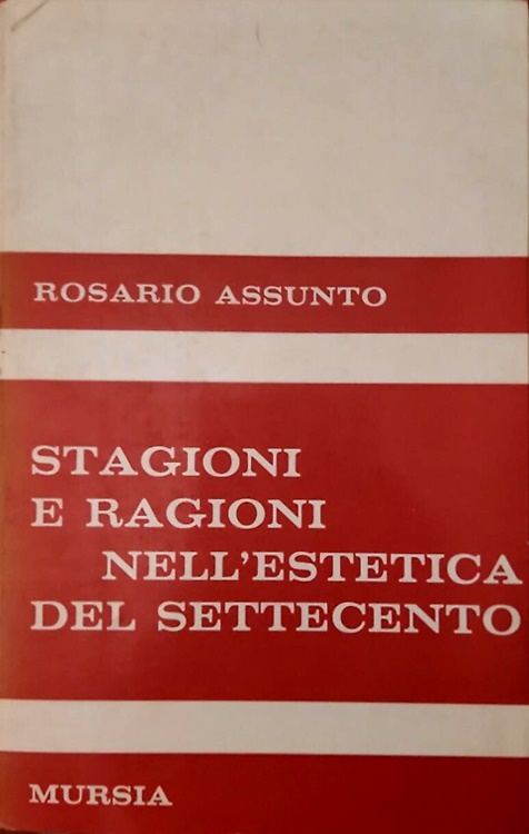 9788842590873-Stagioni e ragioni nell'estetica del settecento.
