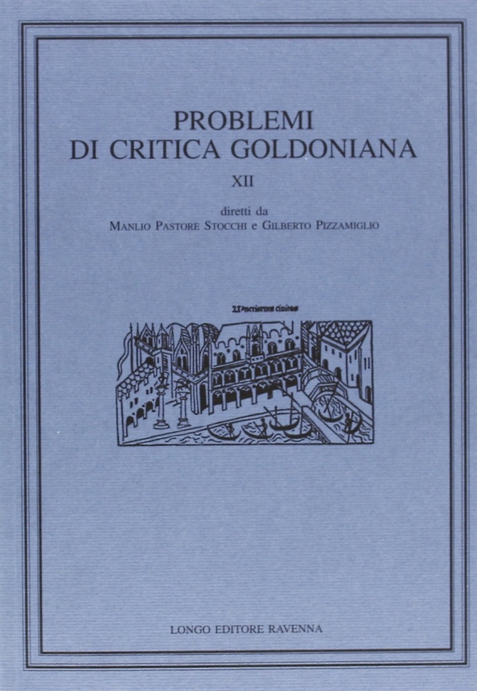 9788880635123-Problemi di critica goldoniana. Vol. 12.