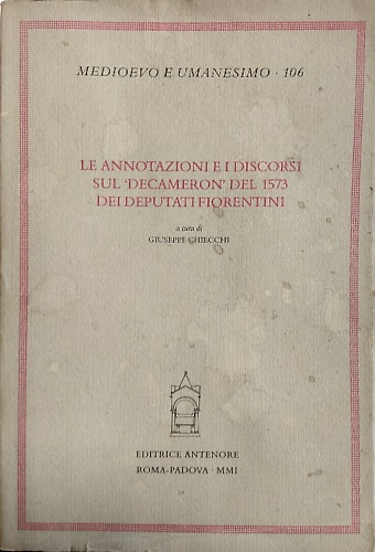 9788884555199-Le Annotazioni e i Discorsi sul 'Decameron' del 1573 dei deputati fiorentini.
