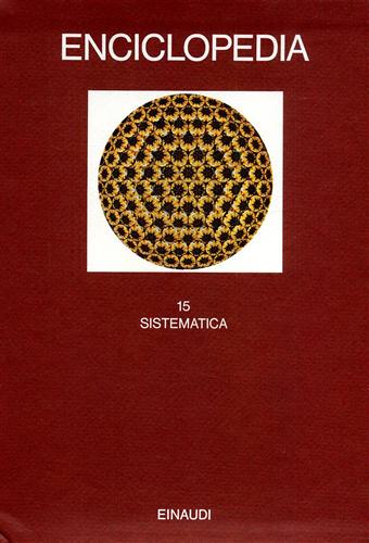 9788806101572-Enciclopedia. Vol.XV: Sistematica.