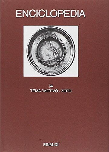 9788806101404-Enciclopedia. Vol.XIV: Tema Motivo-Zero.