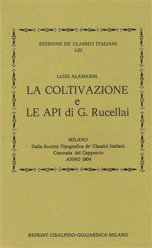 9788820503147-La Coltivazione di Luigi Alamanni e le Api di Giovanni Rucellai.