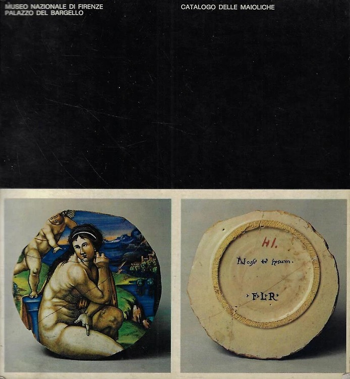 Catalogo delle maioliche.