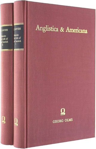 9783487042244-Memoires of the Life of David Garrick. (1780).