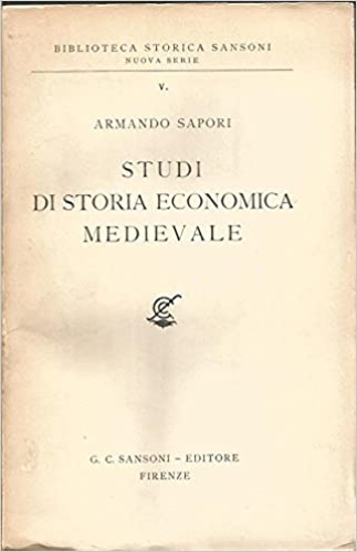 Studi di storia economica Medievale.