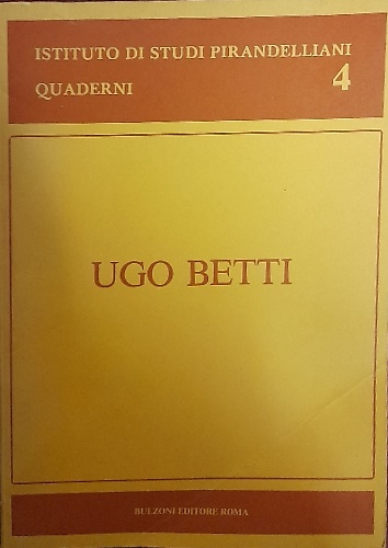 Ugo Betti.