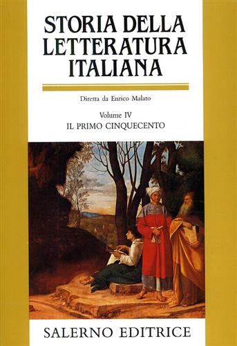 9788884022028-Storia della Letteratura Italiana. Vol.IV: Il primo Cinquecento.