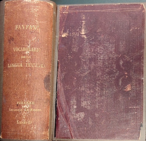 Vocabolario della lingua italiana.