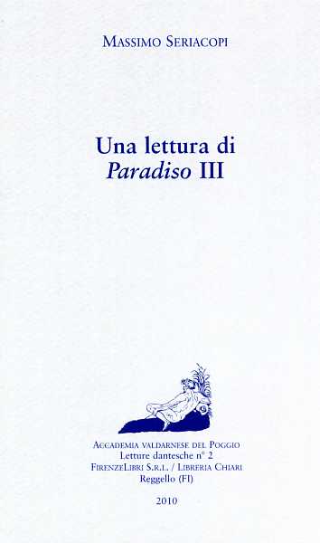 9788876220821-Una lettura di Paradiso III.