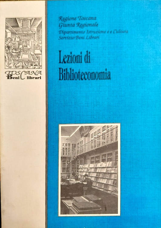 Lezioni di biblioteconomia.
