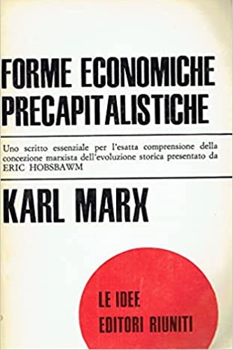 Forme economiche precapitalistiche.