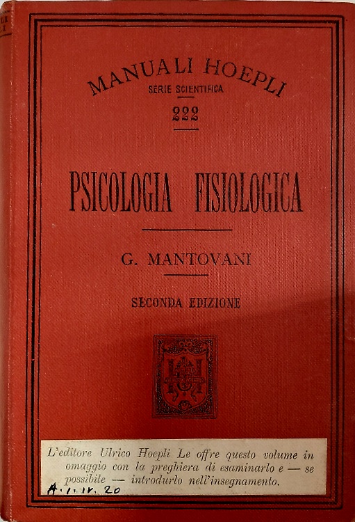 Psicologia fisiologica.