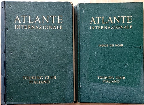 Atlante internazionale del Touring Club Italiano. Edizione del sessantennio.