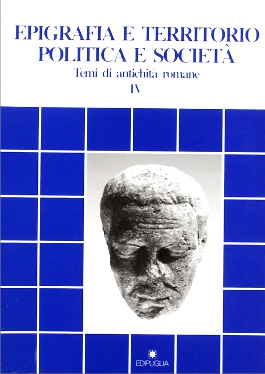 9788872281604-Epigrafia e territorio, politica e società. Temi di antichità romane vol.4.