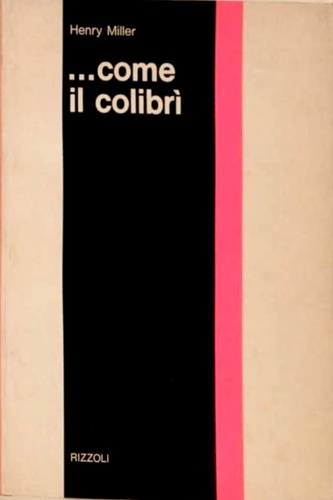 ...come il colibrì.