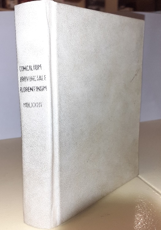 Concilium Provinciale Florentinum, cum citationibus Decretorum, Canonum.
