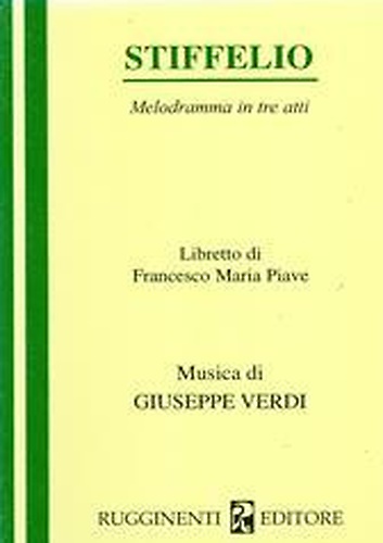 9788876654091-Stiffelio. Melodramma in 3 atti.