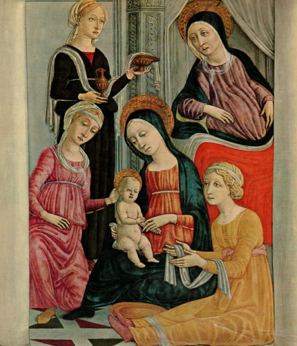 Antologia di dipinti di cinque secoli.