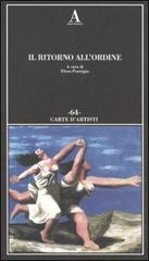 9788884163295-Il Ritorno all'ordine.