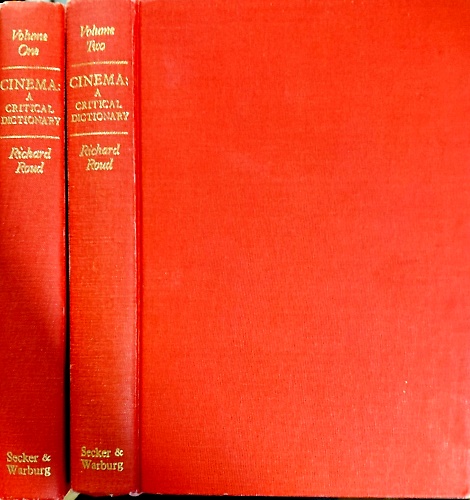 9780436428302-Cinema. A Critical Dictionary. The Major Film-Makers. Volume One: Aldrich to Kin