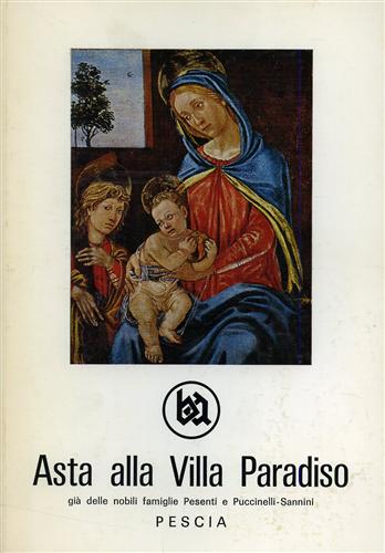 Vendita all'asta degli arredi della Villa Paradiso Puccinelli e di altre collezi