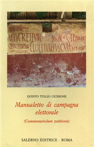 9788885026919-Manualetto di campagna elettorale (Commentariolum petitionis).