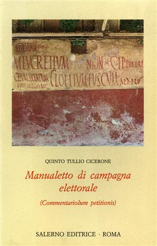 9788885026919-Manualetto di campagna elettorale (Commentariolum petitionis).