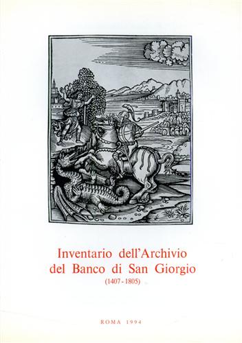 Inventario dell'Archivio del Banco di San Giorgio.1407-1805. vol.IV: Debito pubb