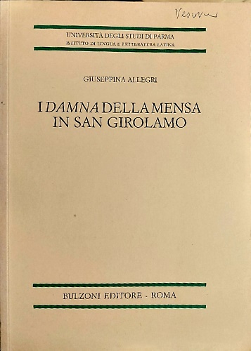 I damna della mensa in san Girolamo.