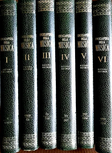 Enciclopedia della musica.