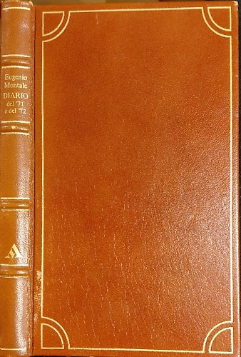 Diario del '71 e del '72.