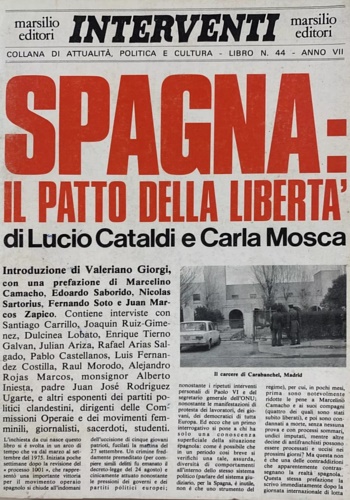 Spagna: il patto della libertà.