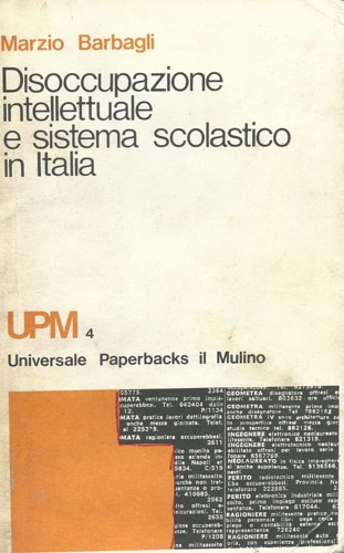 9788815709080-Disoccupazione intellettuale e sistema scolastico in Italia (1859-1973).