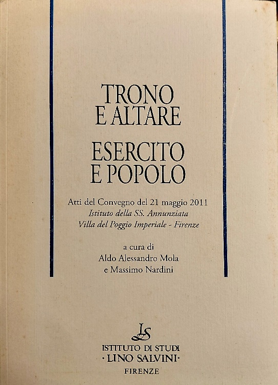 9788897080442-Trono e altare. Esercito e popolo.