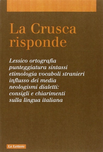 9788871662299-La Crusca risponde.
