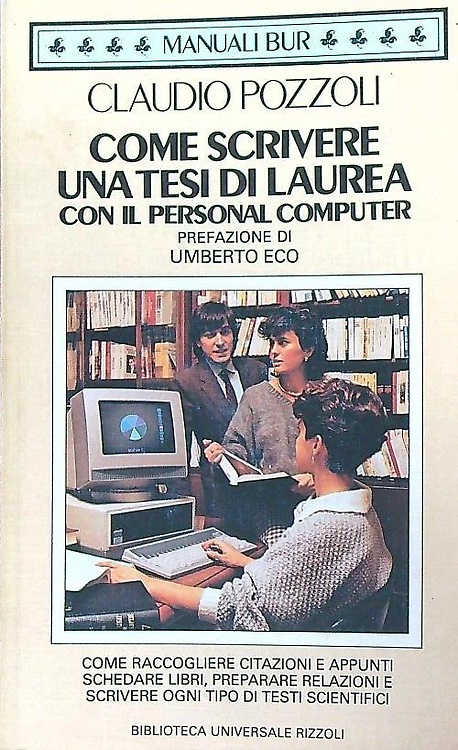 9788817123884-Come scrivere una tesi di laurea con il P.C.