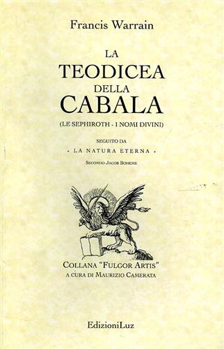 9788895976129-La teodicea della cabala (le sephiroth- i nomi divini).