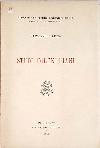 Studi Folenghiani.