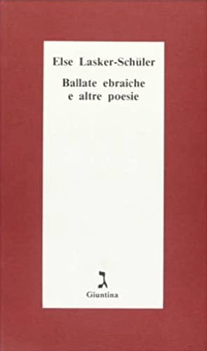 9788885943186-Ballate ebraiche e altre poesie.